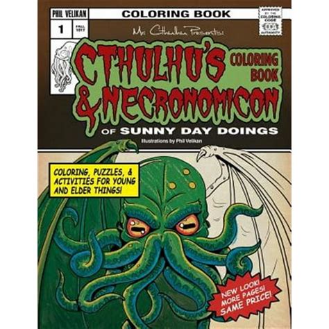cthulhus coloring book and necronomicon of sunny day doings Reader